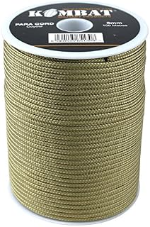 Kombat UK Lightweight Unisex Outdoor Paracord Reel available in Coyote - 100 Metre