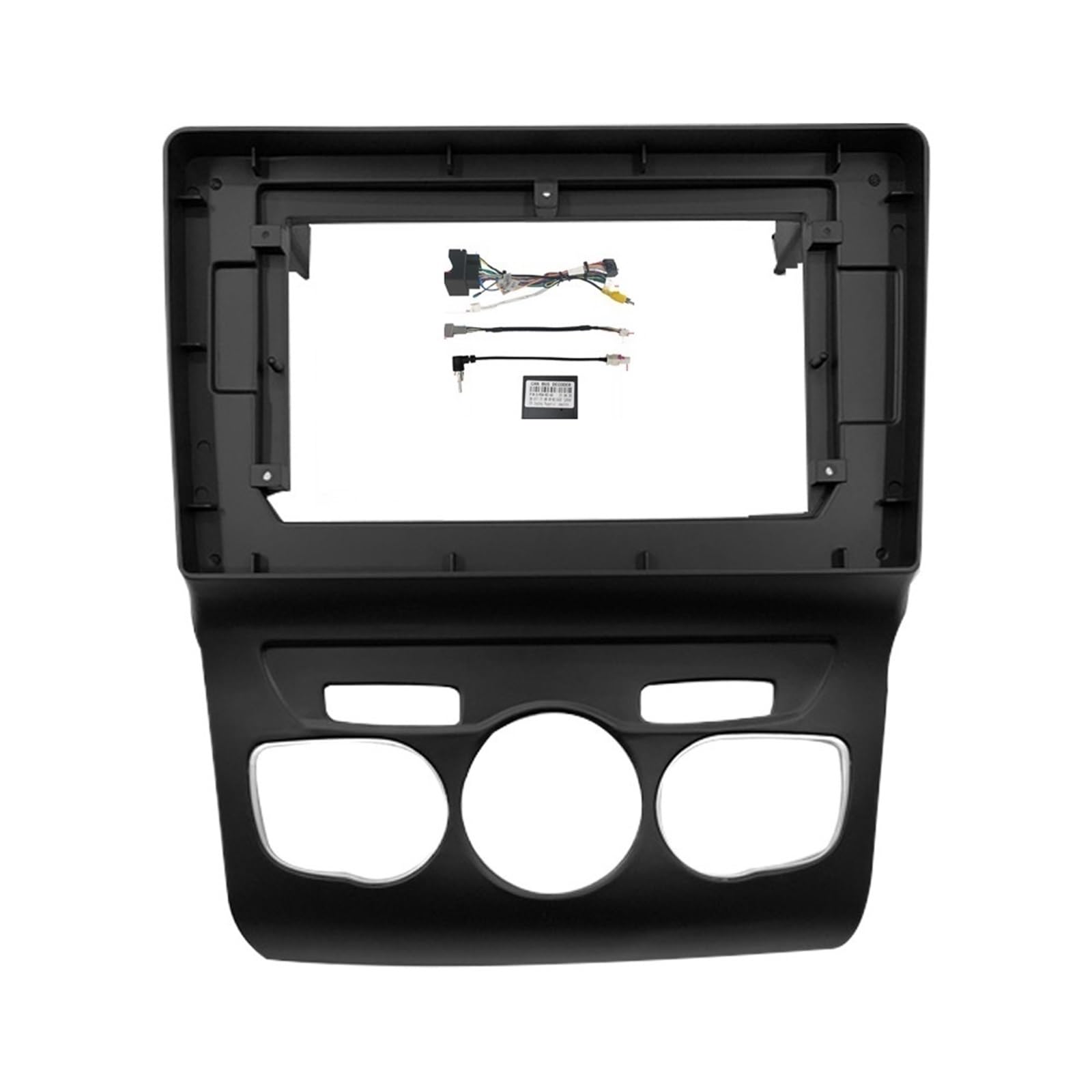 Ramka do radia Zestaw ramek radia samochodowego 2 Din Android Head Unit do Citroena C4 C4L 2010-2015 Auto Stereo Dash Panel Fascia Trim Autoradio Panel Rahmen(Frame CANBUS)