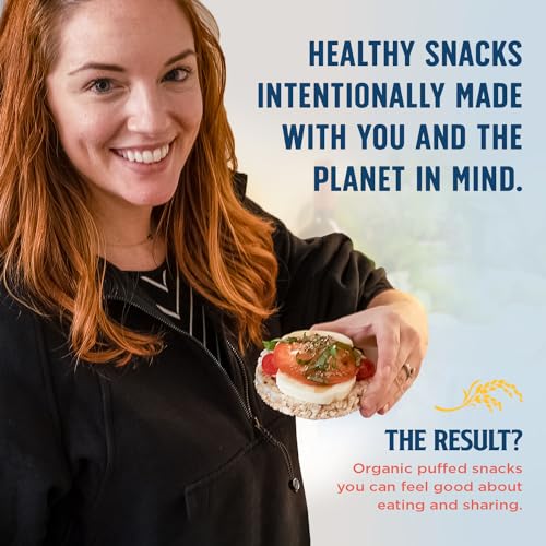 Lundberg Rice Cakes - Organic Whole Grain Brown Rice Cakes, Salt-Free thumb #6