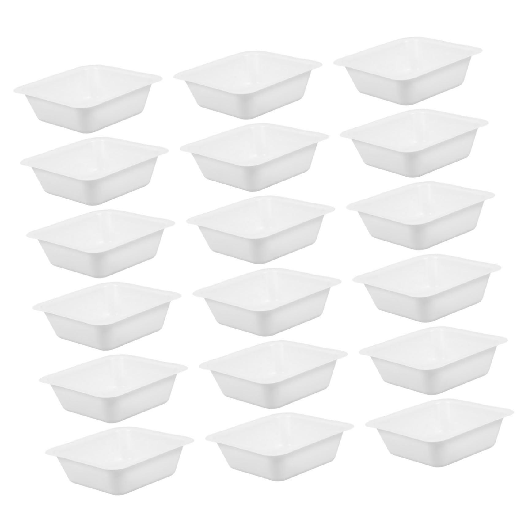 Anneome 100pezzi Weighing Dish Weighing Trays for Accurate Lab Measurements Sample Containers