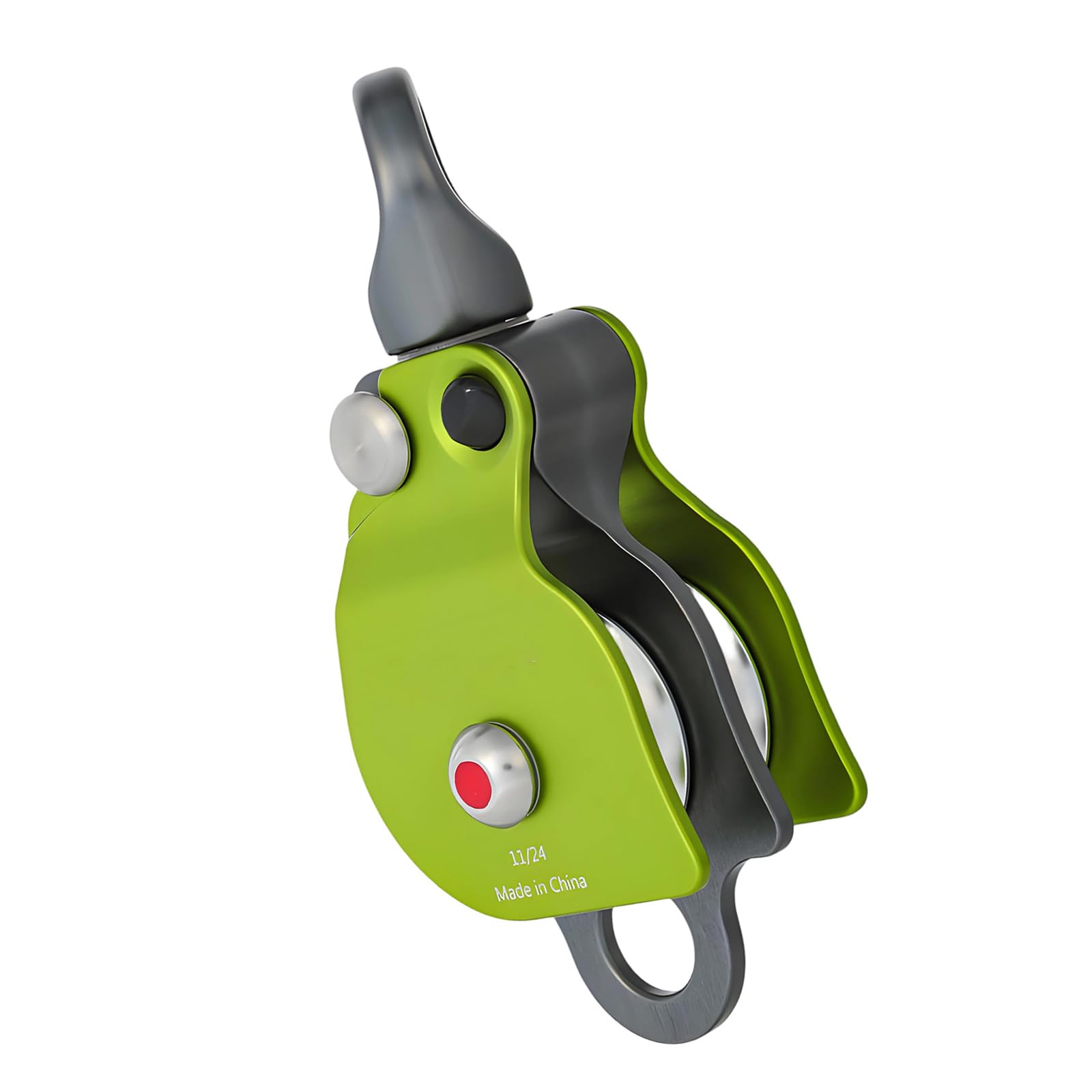 Professionelle Doppel Einzelrolle, glatt gleitende Riemenscheibe, Wirbel, Riemenscheiben Mechanismus für Extreme Outdoor Sportaktivitäten, Wirbel