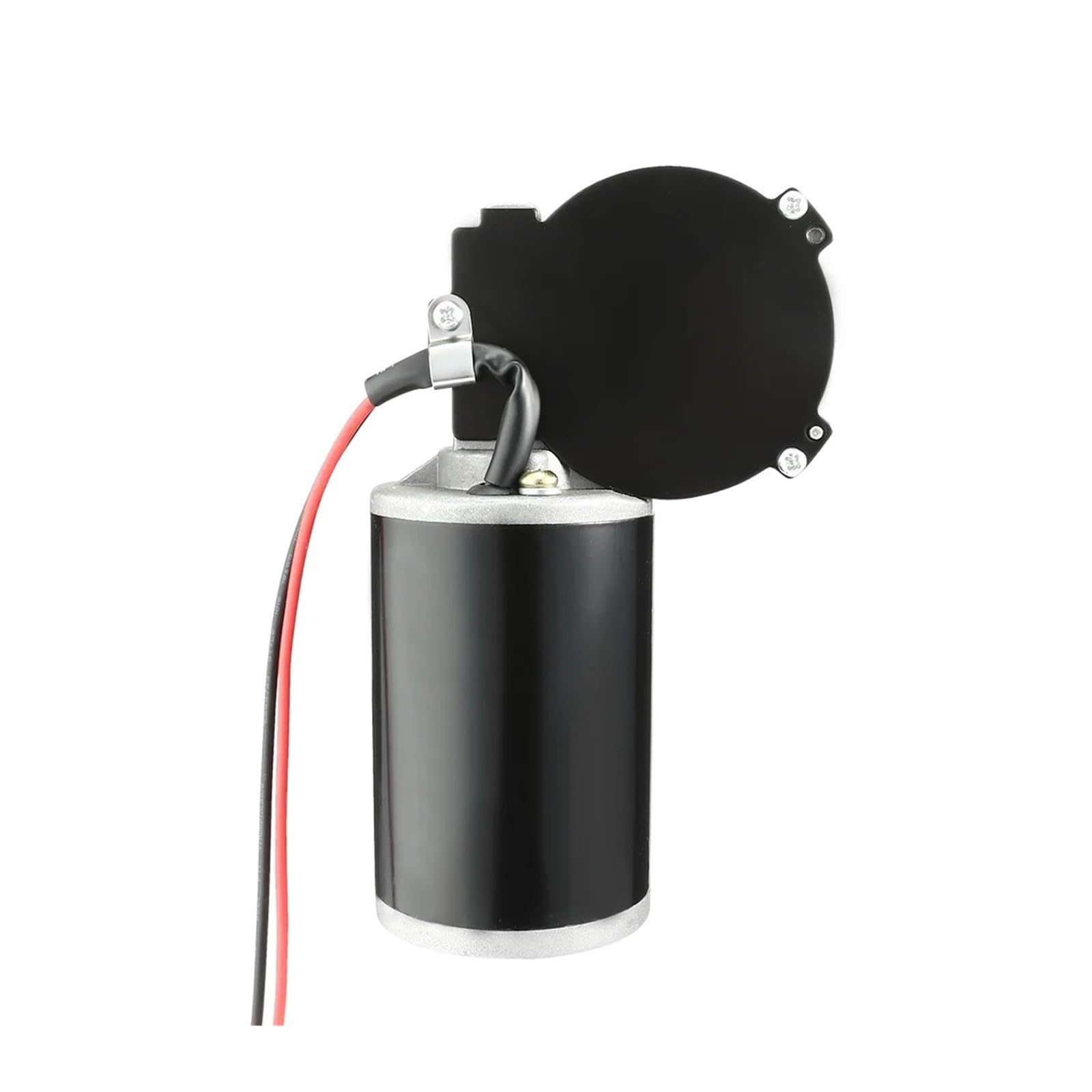 Motor de engranaje de tornillo sin fin Reversible, cc 12V, 24V, 36V, 48V, 220V, 10W-80W, 6RPM-400RPM, reducción de velocidad, Motor de caja de cambios eléctrico de alto par JCF63R(24V 80W 100RPM 8N.M)