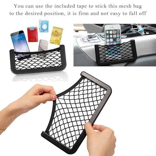Filet de voiture pour smartphone évitant les chutes d'objets - 5