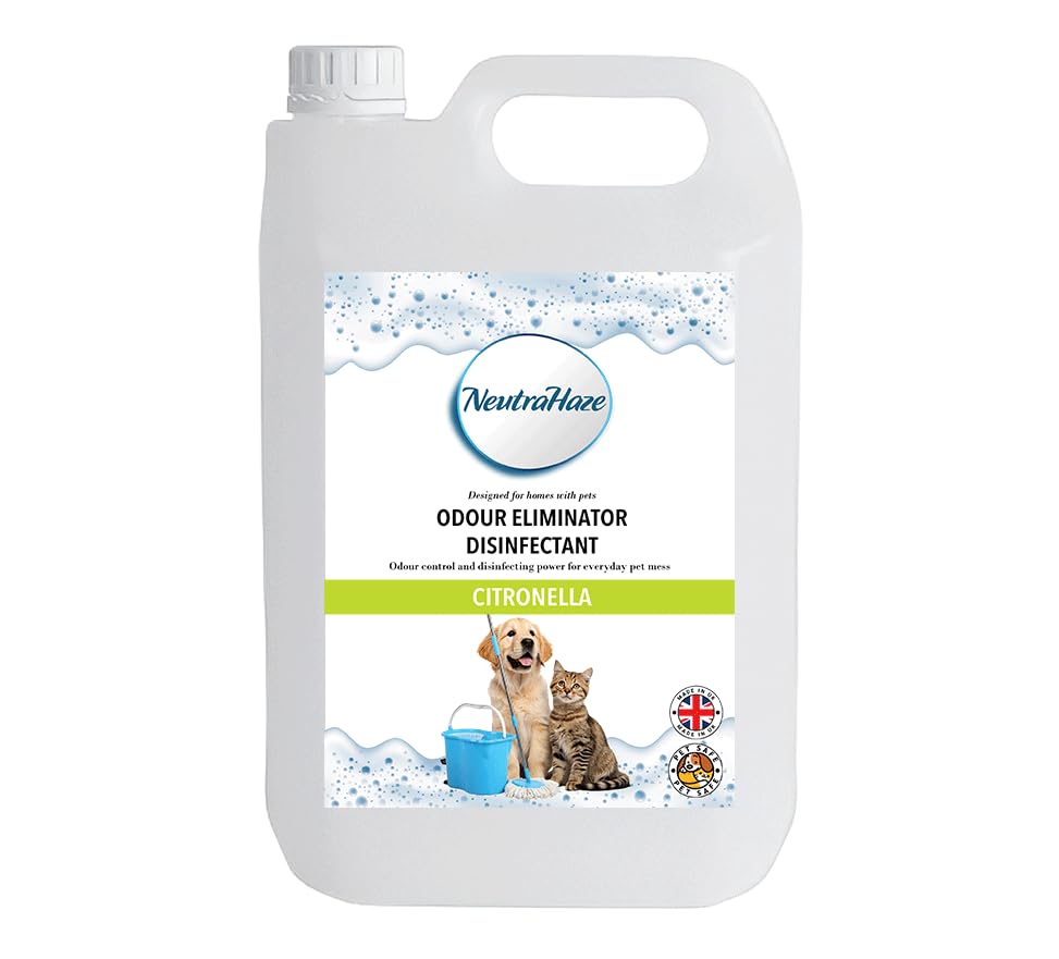 Citronella - NeutraHaze Odour Eliminator & Disinfectant - The Science Of Odour Control (5 Litre)