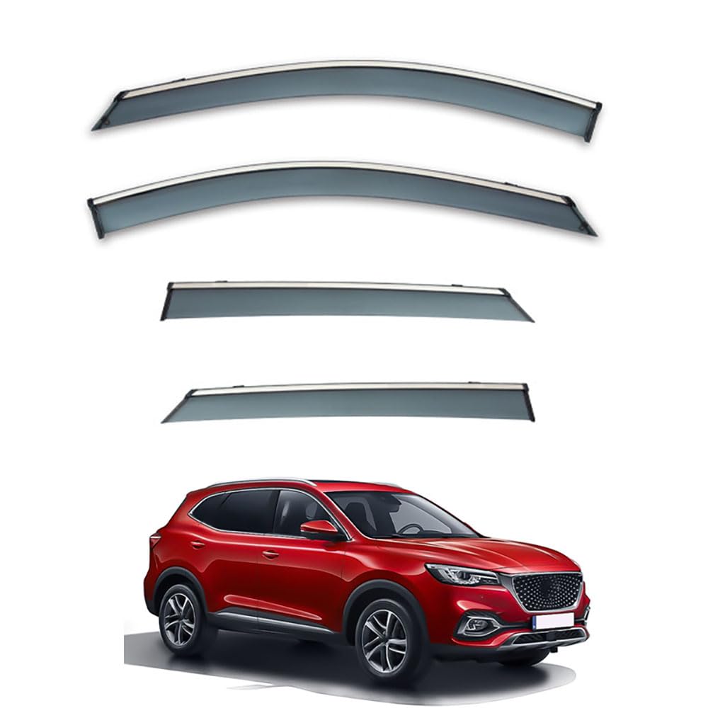 AMHVMU 4pcs Set Wind Deflectors, for MG EHS 2018-2024