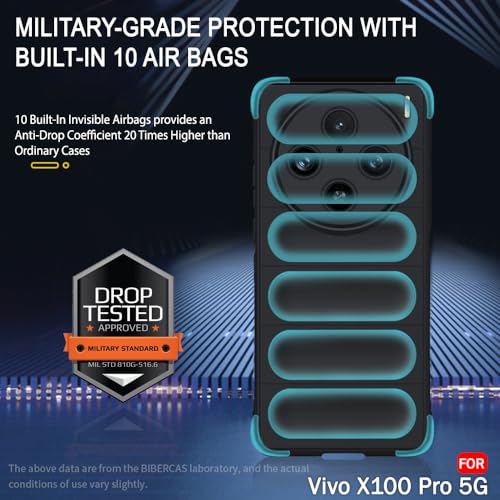 Image of TheGiftKart Liquid Silicon Back Cover Case for Vivo X100 PRO 5G | Shockproof Military Grade Protection | Micro-Fibre Cloth On Inner Side | Built-in Anti-Slip Grip Vivo X100 Pro 5G Cover (TPU, Black)