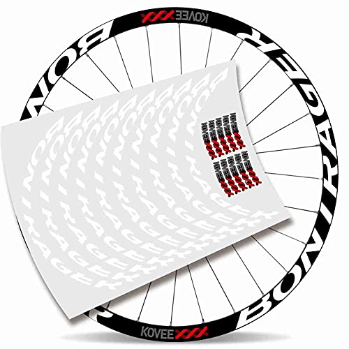 Kit Pegatinas Bicicleta Stickers LLANTA BONTRAGUER COVEEXXX 29' BTT MTB Bike (Diseño 1)