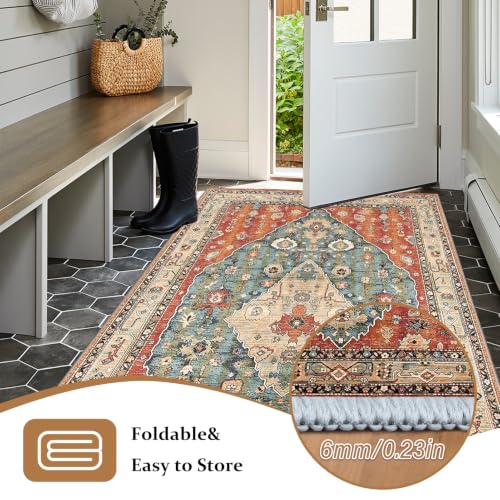 Alfombra pasillo lavable para proteger el suelo de manchas 4