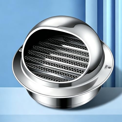 Campana de ventilación eficiente con rejilla a 45° que evita entrada de lluvia 2