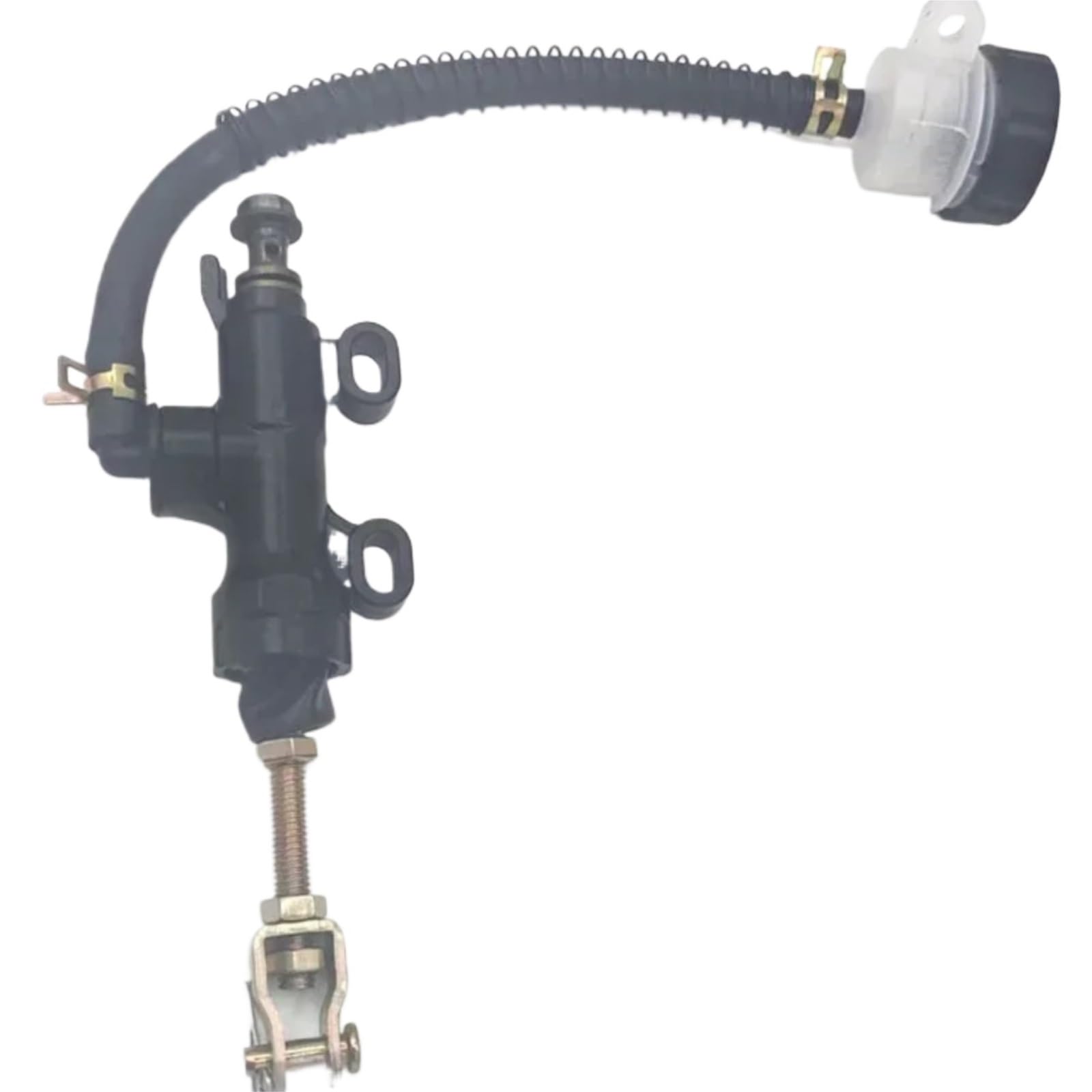 PMAGSYQ Fit for Suzuki Fine 1PCS 45mm Motorcycle Rear Brake Pump Foot Hydraulic Refit Master Cylinder(Black)