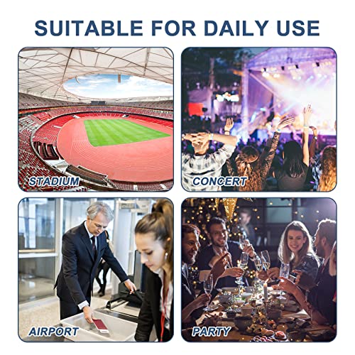 Oraben Clear Backpack, Clear Bag Stadium Approved 12X12X6 Small Transparent Backpacks See Through Bag For Concert Security (Grey, Small) #TOP5