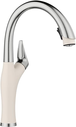 Miniatura 7 de BLANCO, White 442036 ARTONA - Grifo de cocina con doble rociador a juego de colores, 1.5 GPM