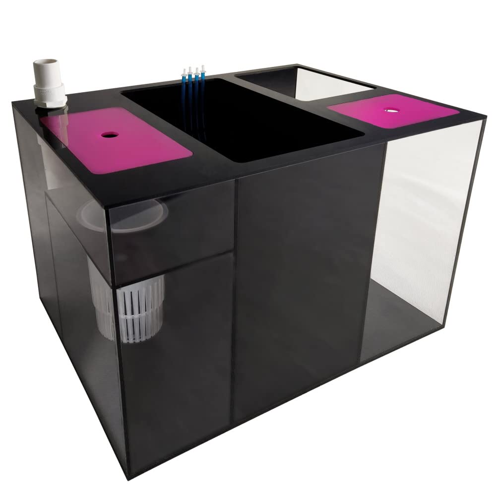 Dupla Marin Ocean Sump 200 I - Sistema de filtración de 5 cámaras (fácil instalación, cámara de Skimmer Regulable con Nivel de Agua, Dimensiones: 49,3 x 35 x 40 cm)