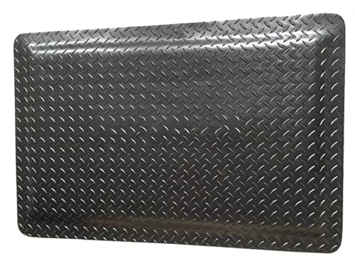 Tapis de securite pour bureau debout au quotidien dans votre home office noir