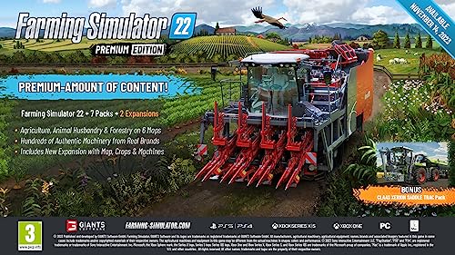 Farming Simulator 22 Premium PS4 : l'édition complète de simulation agricole sur PlayStation 4