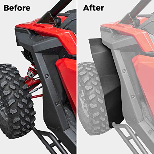 KEMIMOTO XL Fender Flares Compatible with Polaris RZR PRO XP/XP4 2020-2024, PRO R/Turbo R 4 2022-2024, 4PCS Front & Rear Splash Proof Mud Guards UTV Accessories by KEMIMOTO - Image 3