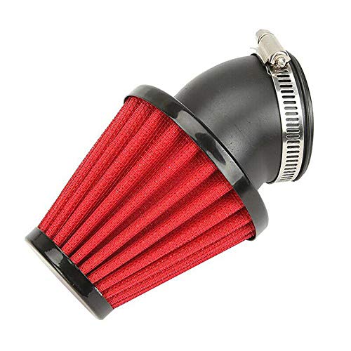 GUCIDDAK 42mm Motercycle Air Filter Cleaner 45 Degree Angled For Yamaha PW80 for Kawasaki Suzuki ATV Dirt Bike Carb Part