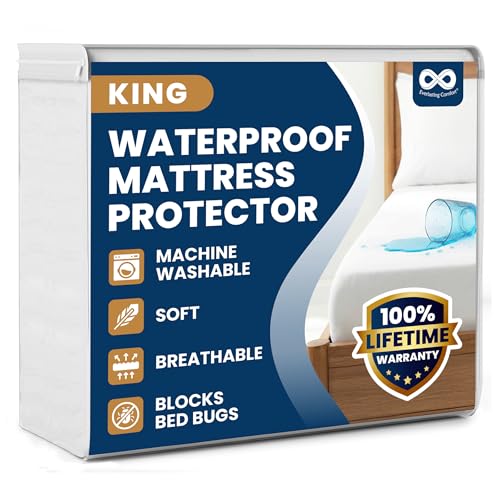 Everlasting Comfort Premium King Size Mattress Protector...