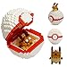 Mini giocattoli da costruzione, modello da costruzione, giocattoli Eevee con pokeball da 441 pezzi, giocattoli di apprendimento 3D, giocattoli educativi da costruire, regali per bambini(14+)