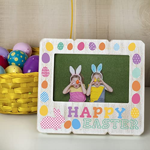 Neil Enterprises, Inc. Happy Easter Wood Picture Frame #TOP3
