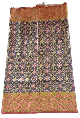Generic purple patola silk saree in pure silk – image 4