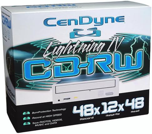 CenDyne CDICD00118 48x12x48 Internal IDE CD-RW Drive
