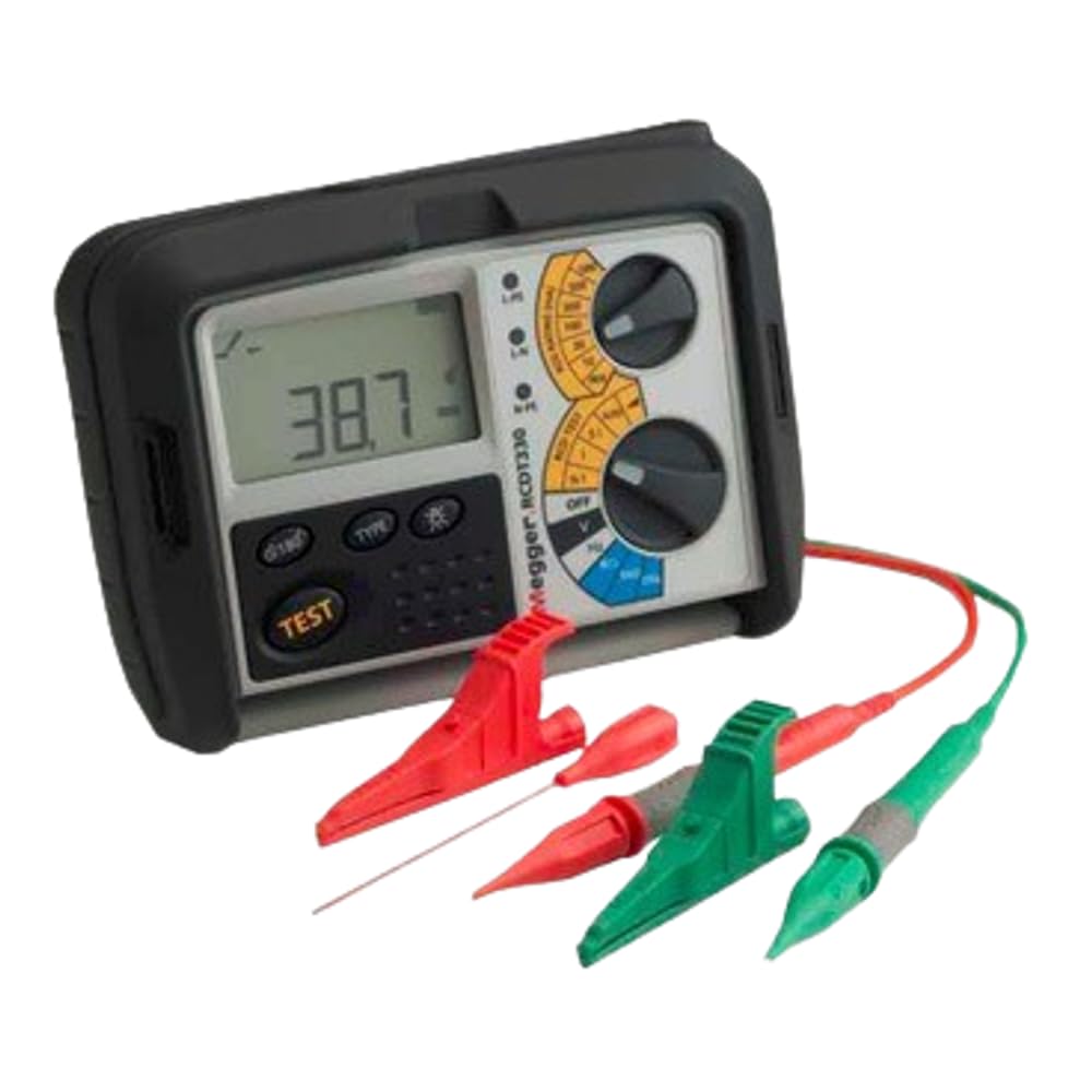 Megger RCDT330-EN-BS RCD Tester For Electricians