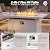 MAISON BACKYARDS Aluminum Outdoor Patio Furniture Set with 43" Fire Pit Table, 6-Piece Outdoor Sectional with 5.2" Thick Cushions, Patio Conversation Sets for Backyard,(White,4 Seats)