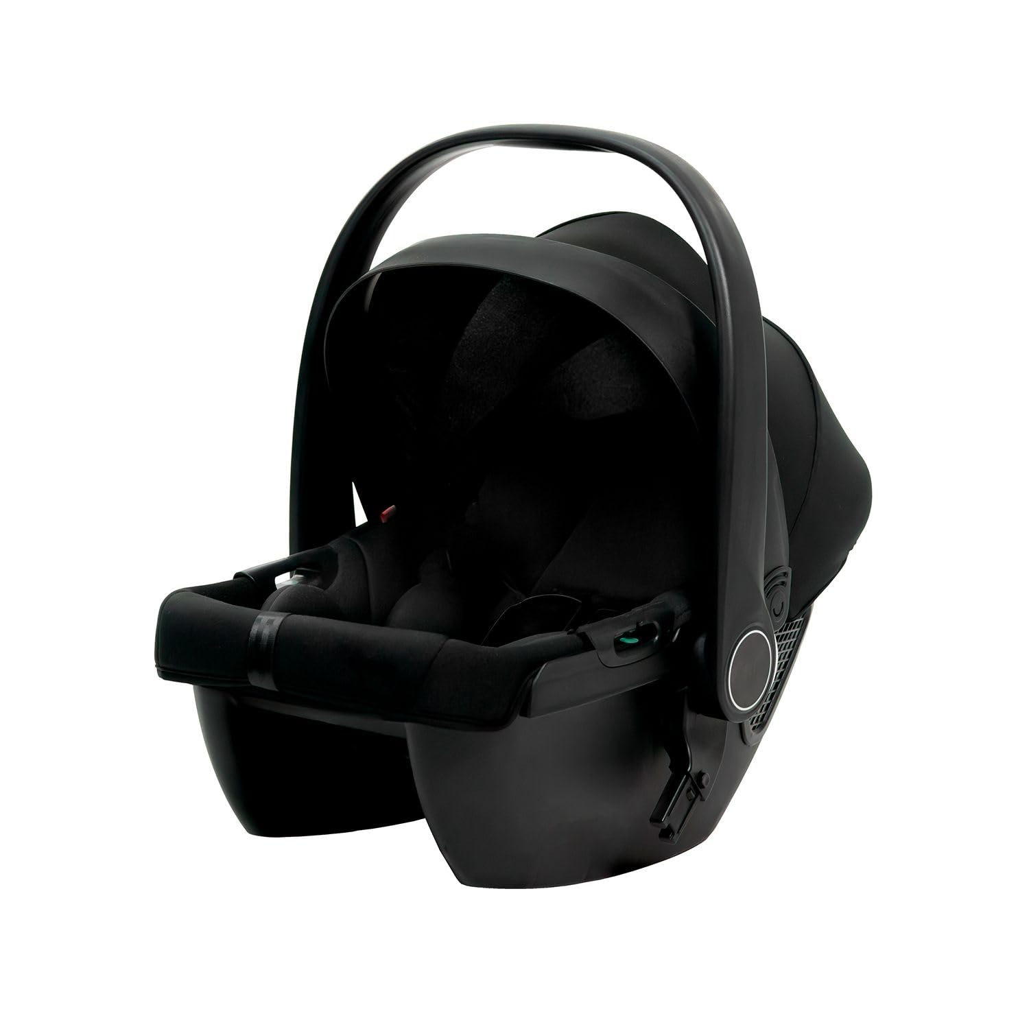 Asalvo PORTO Trío Convertible Cochecito Bebe 3 Piezas, Plegable, Compacto y Reclinable Silla de Paseo, con Silla Coche Bebé, Accesorios, Silla Reversible, Amplio Capazo, Antracita Gris