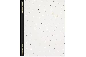 Sugar Paper 2024 Monthly Planner - Cream Pindot