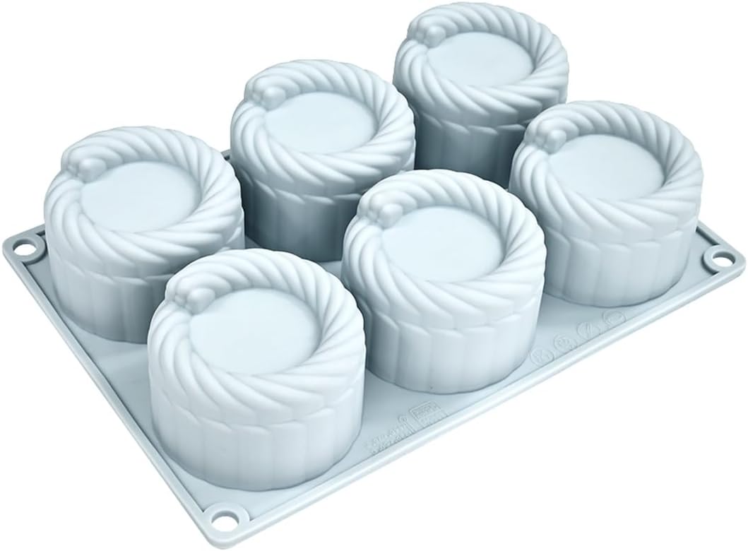 mostsom Silicone Cake Mold 3D Flower Basket Non-Stick Baking Pan Mousse | Jelly, Chocolate, and Pastry Oven, Microwave, Freezer & Dishwasher Safe – Easy Release & Clean Homemade Desserts