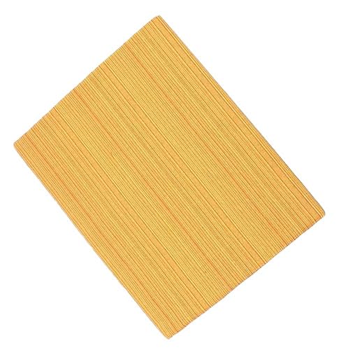 Image of THARUNSHA ELITE 100% Natural Pure Cotton All Weather Blanket /Solapur Bedsheet /Top Sheet /AC Comforter Elegant Design- Single Size 60 inches x 90 inches (Golden Yellow)