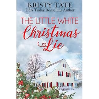 The Little White Christmas Lie Audiolibro Por Kristy Tate arte de portada
