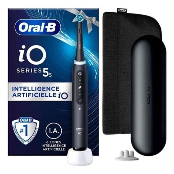 Brosse � dents �lectrique Oral B iO Series 5 Edition Cadeau Matt Noir