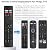 Remote Control Replacement fit for All Philips Android 4K Smart TV LED LCD HDTV 3D UHD TV, 43PFL5766/ F7 50PFL5704/ F7 55PFL5604