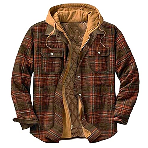 Garder au chaud les hommes avec ce manteau d'hiver ample au design faux 2 pièces