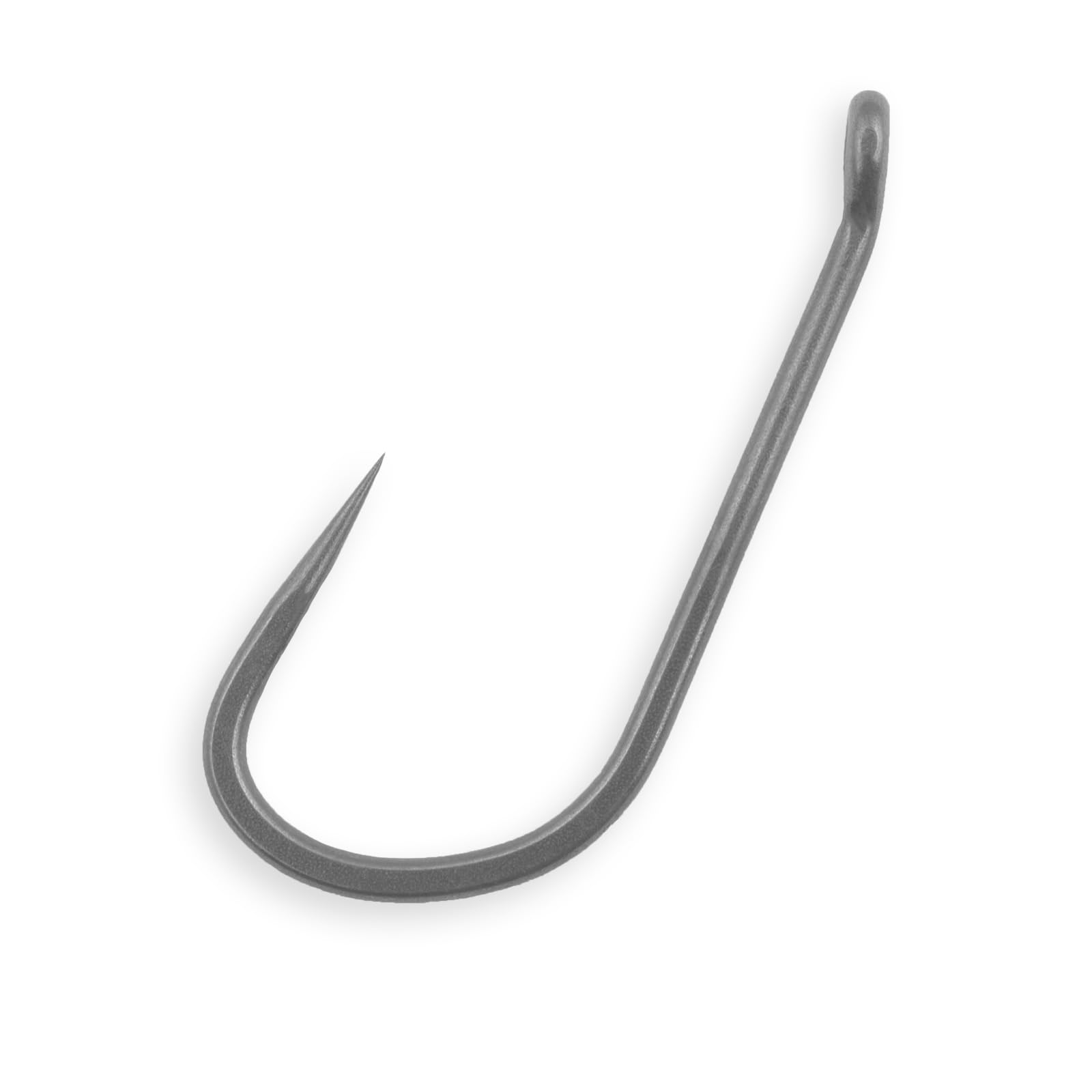 Bank Tackle BT Specialist Long Shank Hooks Barbless Sizes 2, 4, 6, and 8 Carp Fishing Hooks Vanadium Steel Fishing Tackle (20, 6)