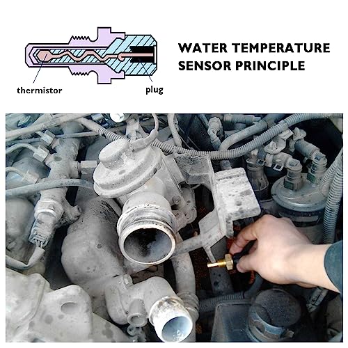 image for Aokdom Engine Coolant Temperature Sensor - Professional Car Accessorie