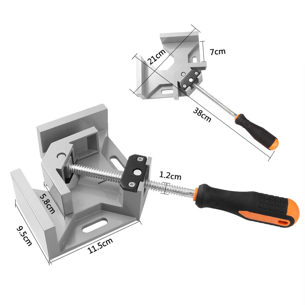 Morsetti Angolari 90 Gradi In Lega Alluminio - Per Legno, Saldatura E Fai Da Te