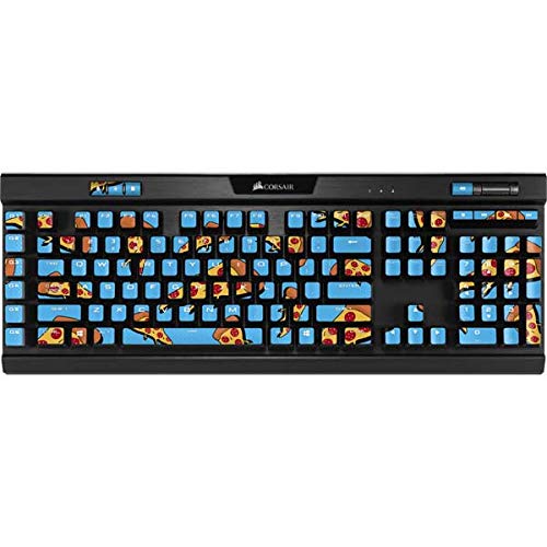 Skinit Decal Skin Compatible with K95 RGB Platinum Mechanical Gaming Keyboard - Skinit Originally Designed Pizza Design