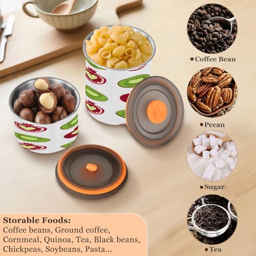 Envase al vacío de acero inoxidable para alimentos 17oz miniatura 6