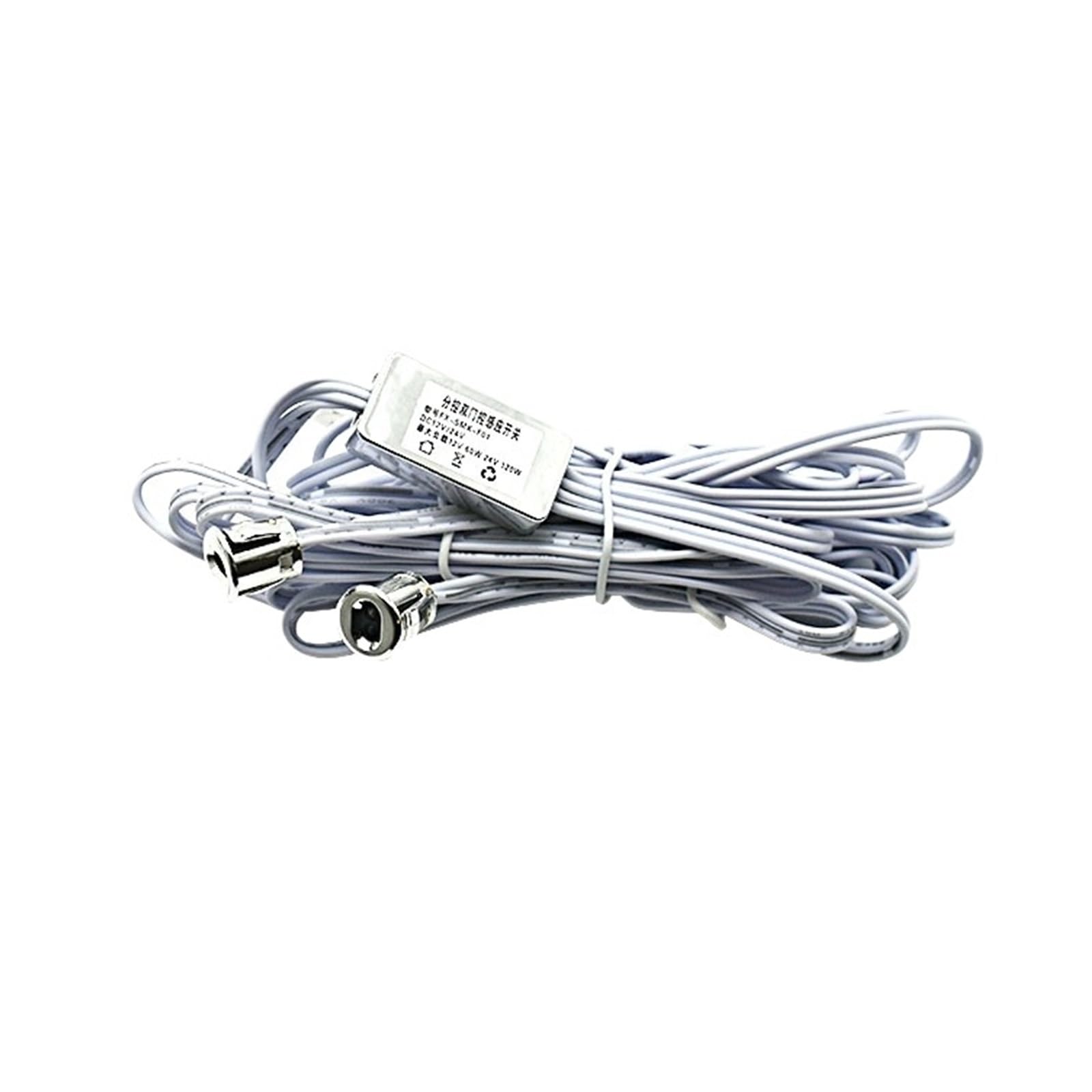 Commande centralisée 12V/24V Sub-control pour éclairage LED de dressing à deux portes