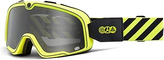 100% BARSTOW Premium Protective Sport Goggles with Minimal Frame (The Arsenale - Smoke Lens)