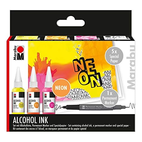 Marabu Alcohol Ink, Neon Cover