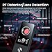 AMOROM 7 in 1 Upgraded Hidden Camera Detectors with AI-Powered Detection, OLED Display, 7 Modes, Anti-Theft, for Hotel, Office, Bathroom, Travel, Car
