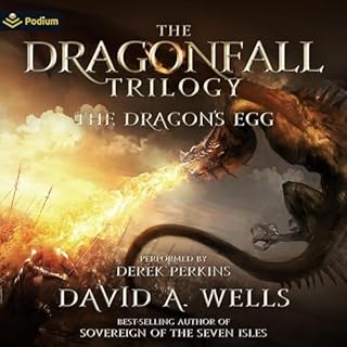 The Dragon's Egg Audiolibro Por David A. Wells arte de portada