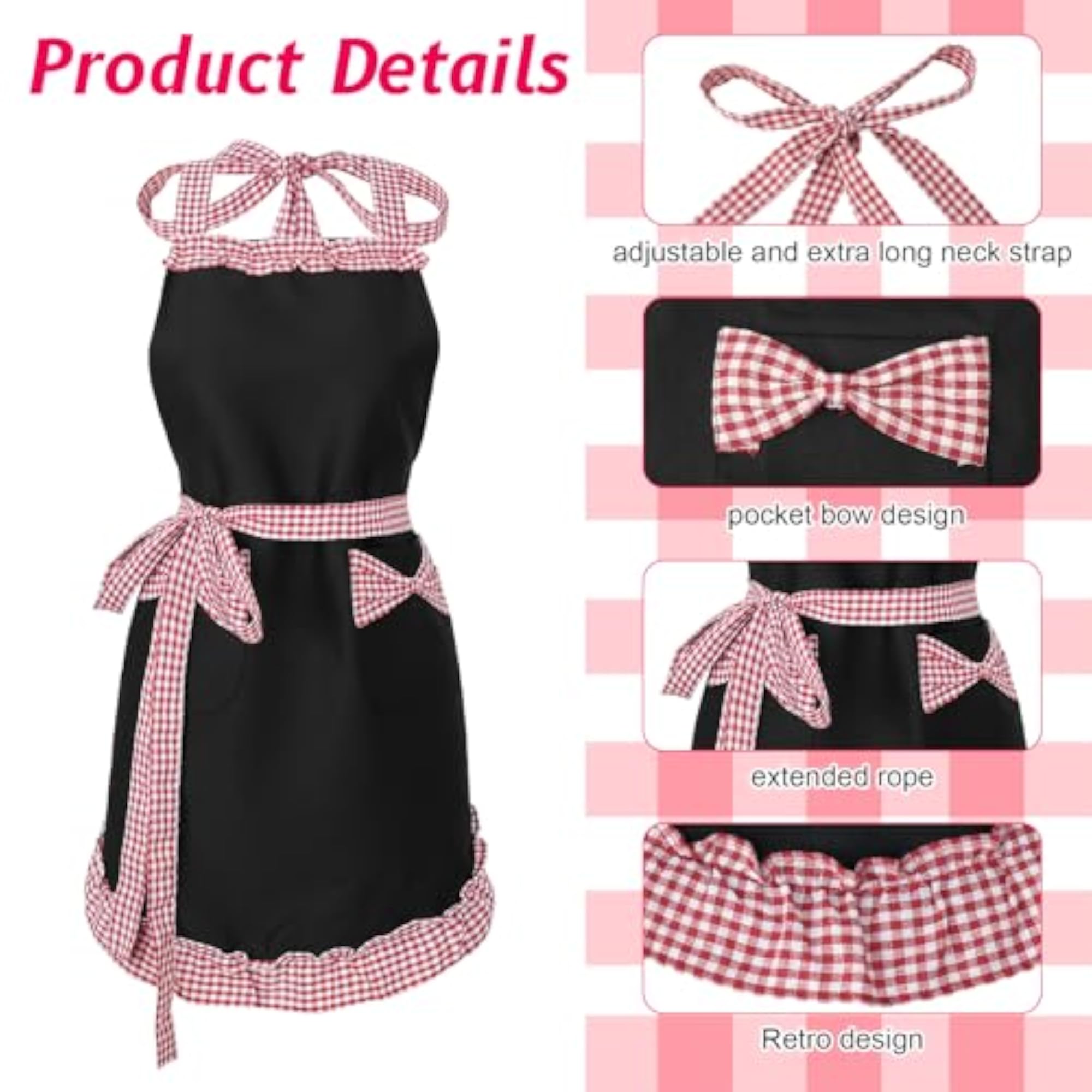 2 Pack Parent and Child Aprons Set