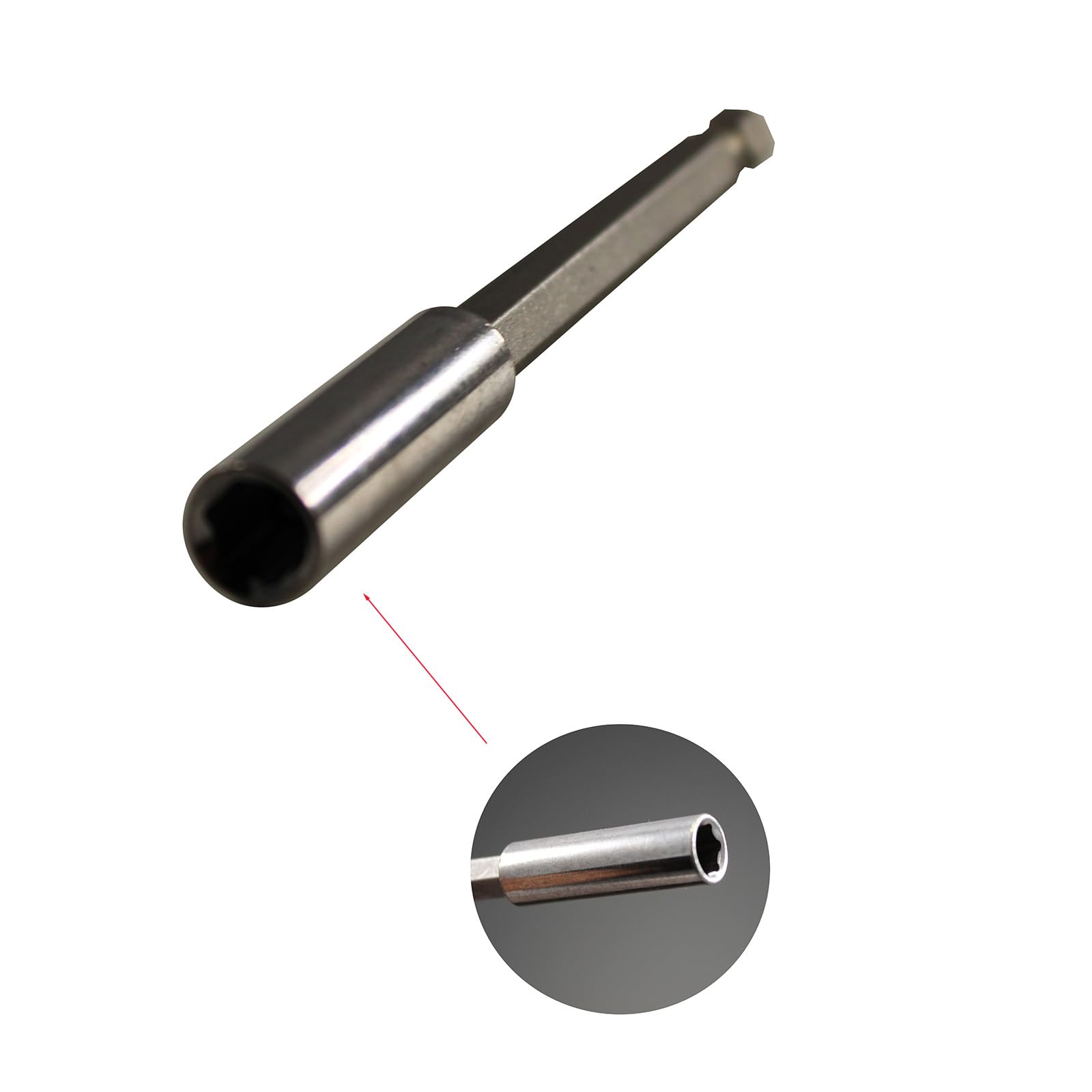 Prolunga Magnetica Per Punte Da 400 Mm - Adatta Per Trapani Elettrici E Cacciaviti - Foto 9