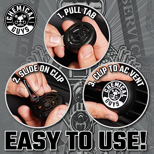Chemical Guys, Black Frost Vent Clip Air Fresheners, 5 Pack, Cars & Home - image 7