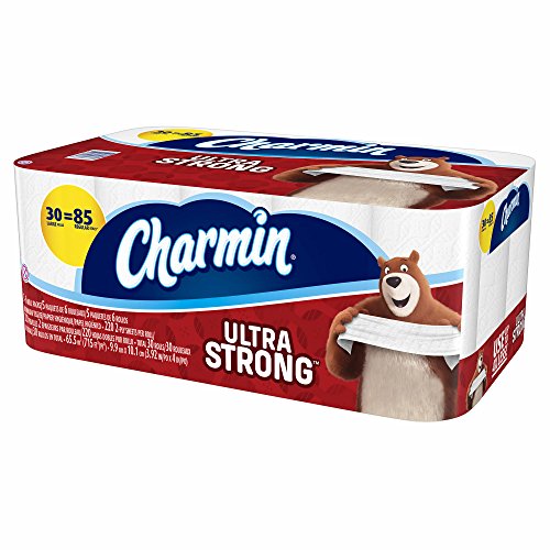 Image of Charmin Ultra Strong Toilet Paper, 30 Large Rolls